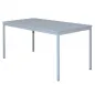 Preview: Schreibtisch rechteckig H 750 x B 1200 x T 800 mm lichtgrau-lichtgrau